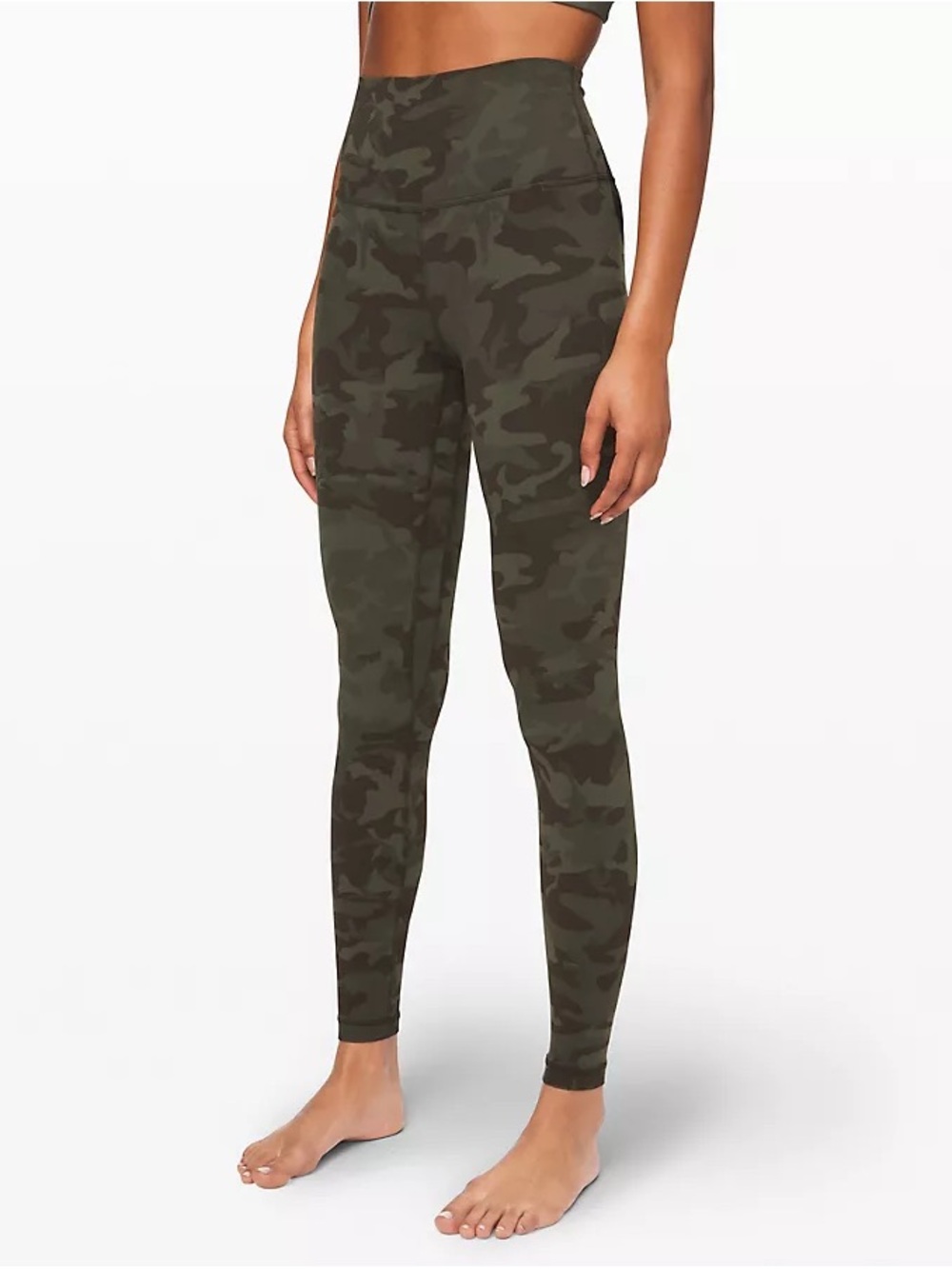 lululemon athletica camo Align Leggings - Size 10 - 28 inseam